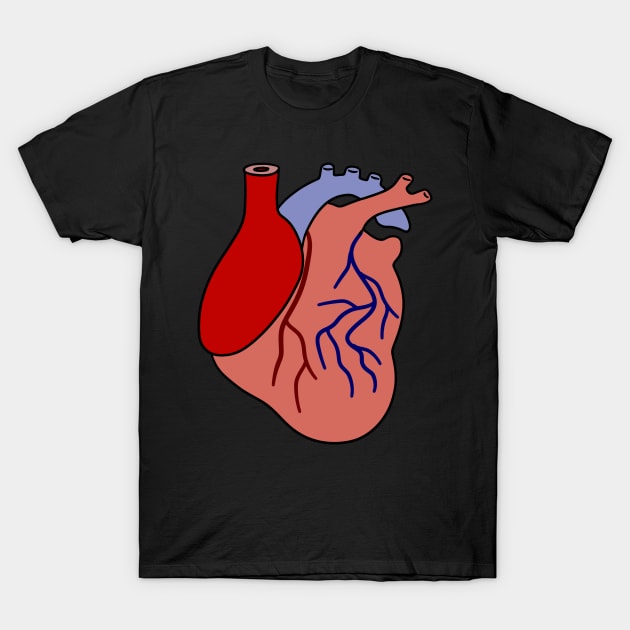 Human Heart T-Shirt by saradaboru